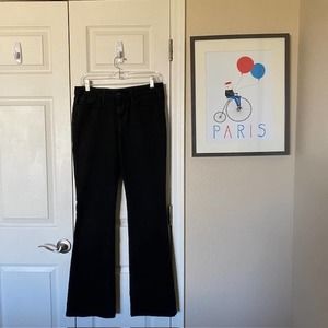 Joe's Jeans Honey Bootcut 29W Black Rhinestone Back Pockets‎